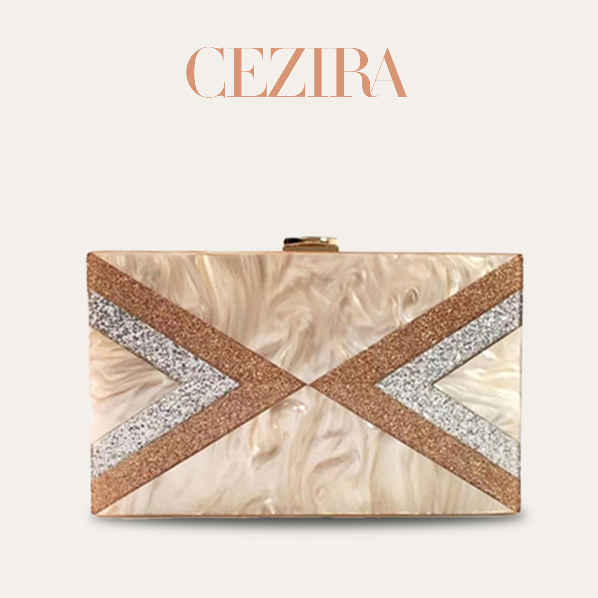 Ethnic Fashion Designers - Bolsa de Mão Retrô CR com