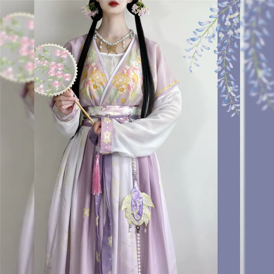 Ethnic Fashion Show - Vestido de Princesa Hanfu Tradicional Chinês