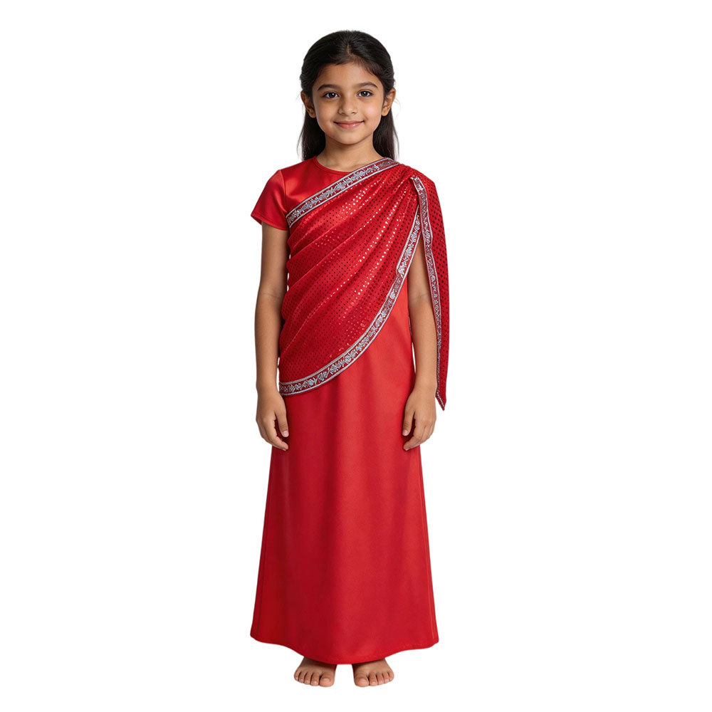 Ethnic Gown - Vestido Tradicional Indiano com Lantejoulas para