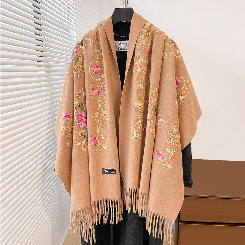 Go Ethnic Fashion - Manta de Pashmina Grande para Exterior,