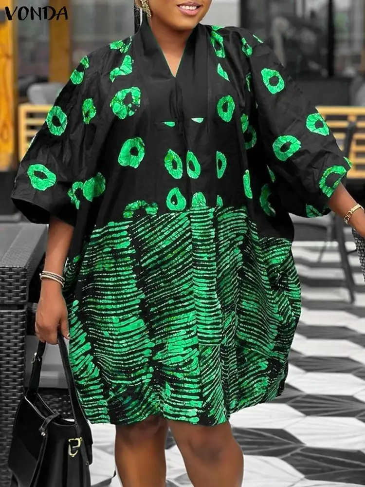 Vonda plus size mini vestidos  - Ethnic Gown avaliação e preço
