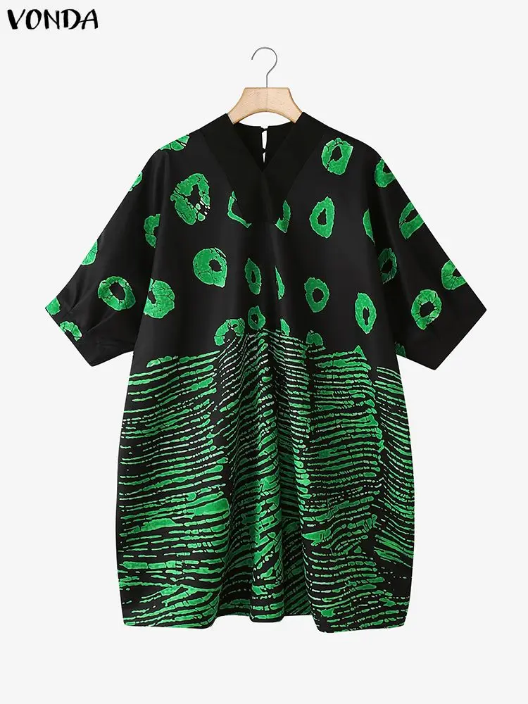 Vonda plus size mini vestidos  - Ethnic Gown avaliação e preço