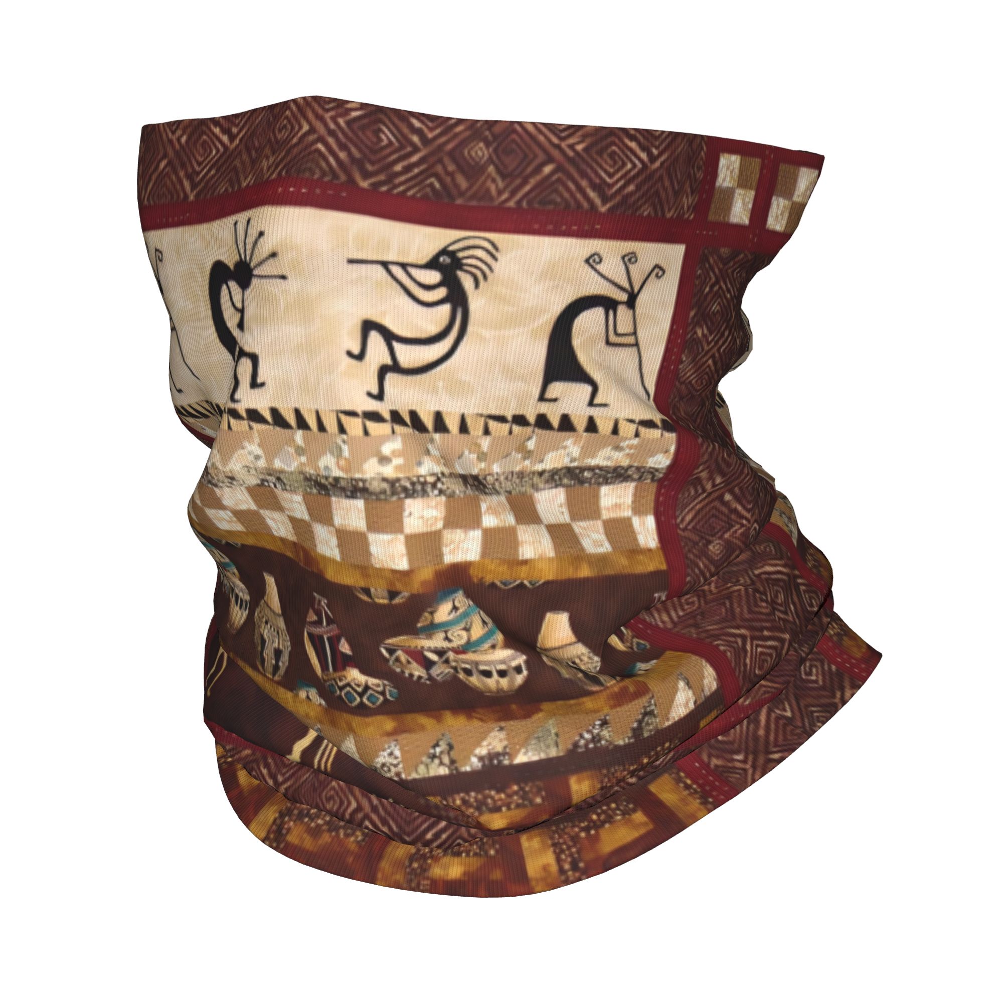 Custom Kokopelli Winter Headba - Ethnic Fashion Designers avaliação e preço