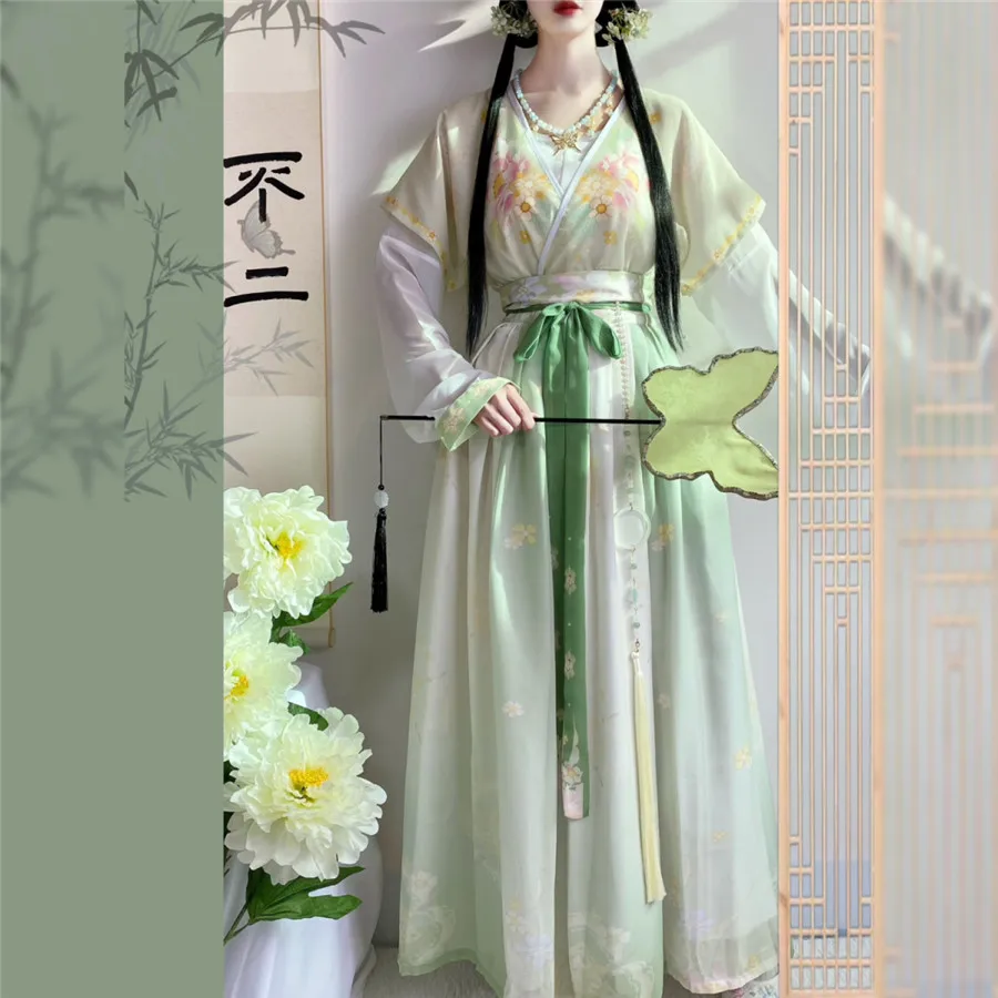 Vestido de Princesa Hanfu Trad - Ethnic Fashion Show avaliação e preço