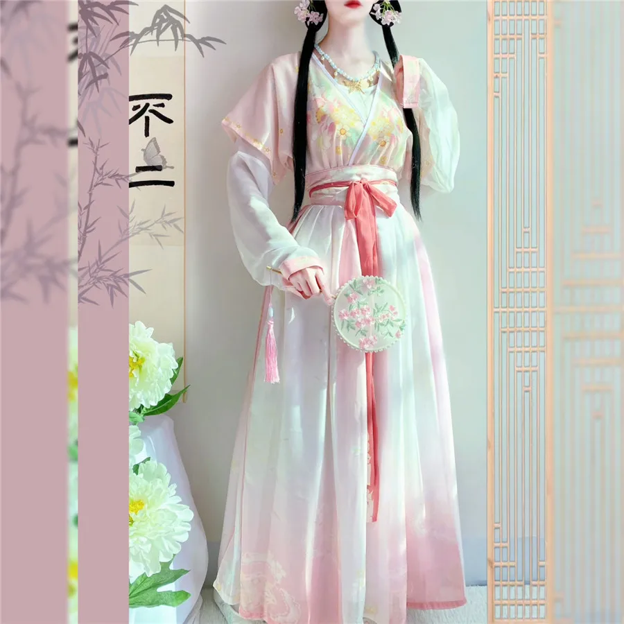 Vestido de Princesa Hanfu Trad - Ethnic Fashion Show avaliação e preço
