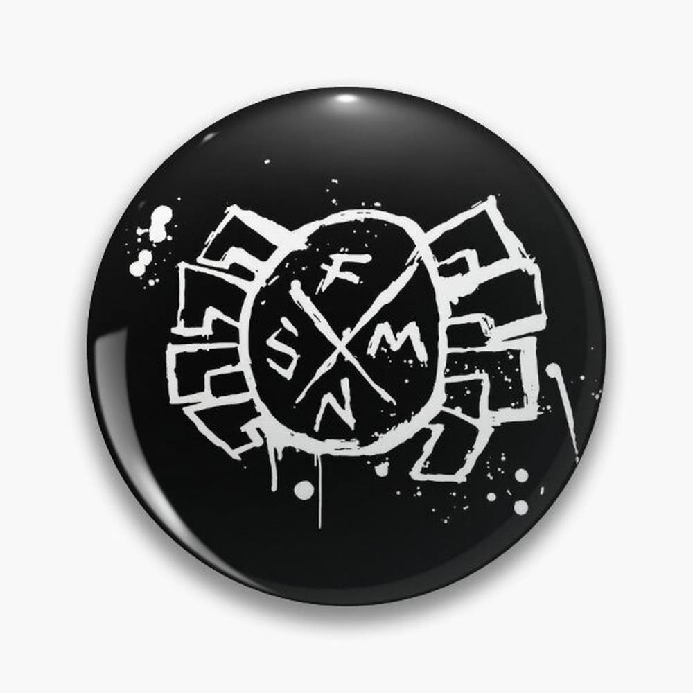 Aranha Punk Logo Pin Broche, B - Ethnic Modern Fashion avaliação e preço
