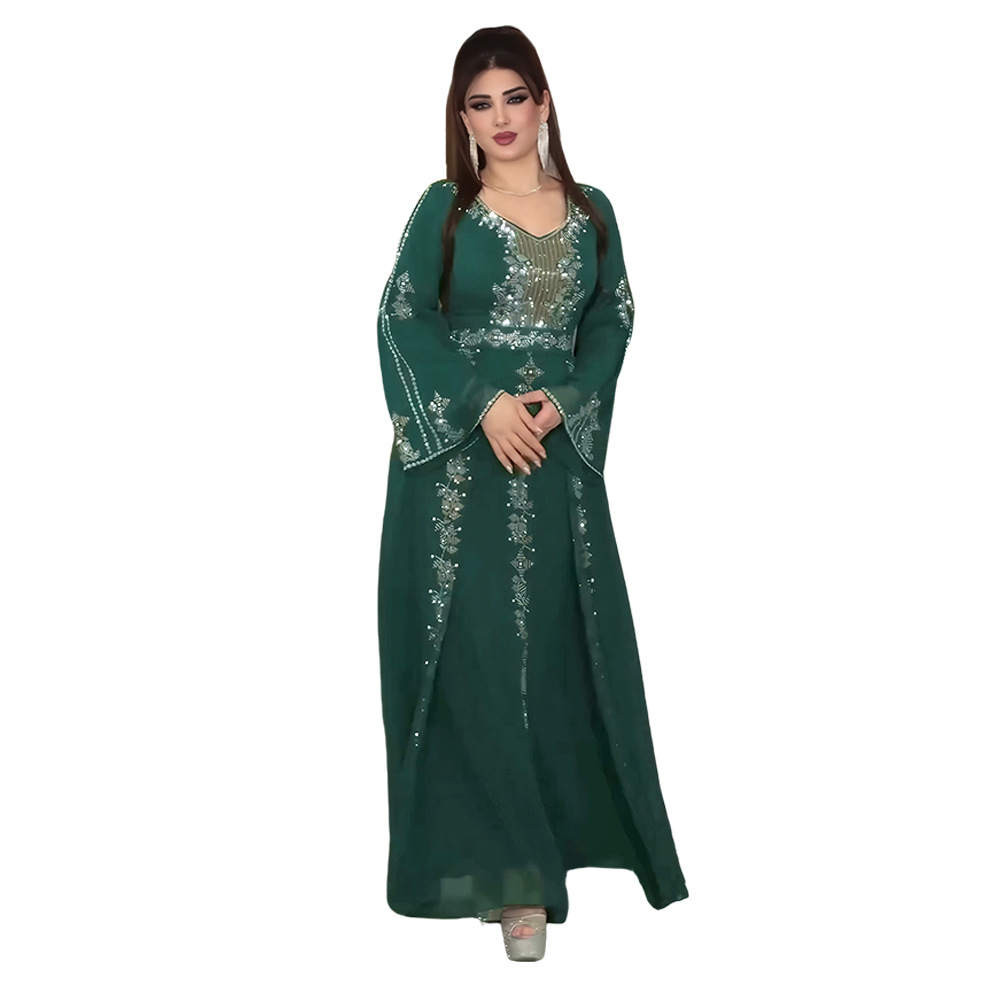 2025 abayas para mulheres duba - Ethnic Gown avaliação e preço