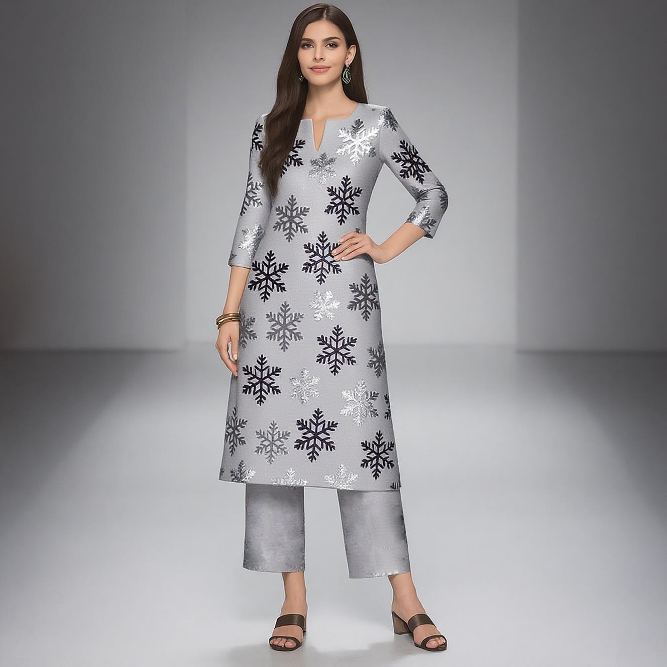 Muçulmano kurt feminino casual - Ethnic Fashion Kurtis avaliação e preço