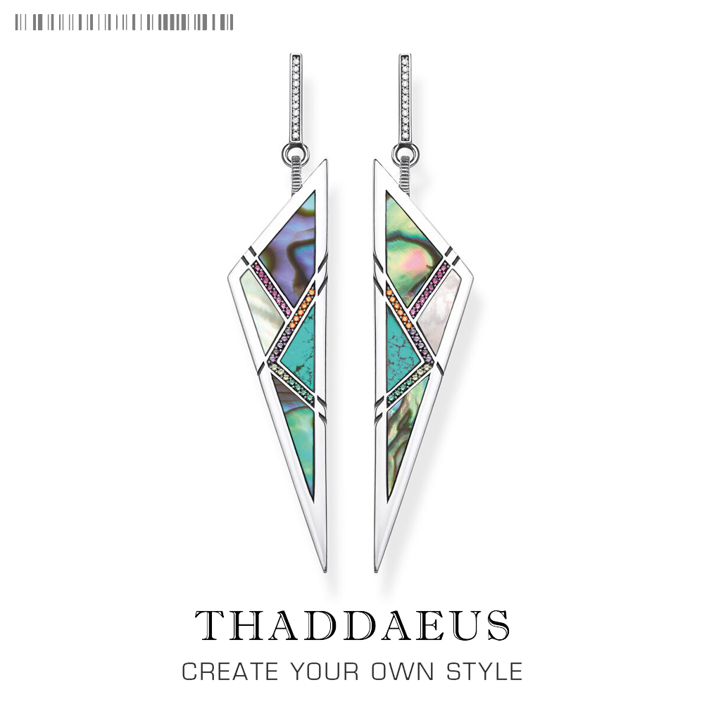 Brincos triangulares para mulh - Ethnic Fashion Meaning avaliação e preço