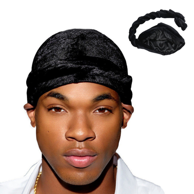 Lenço de cabeça de veludo masc - Ethnic Fashion Designers avaliação e preço