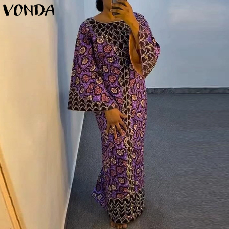 Vestido Boêmio Plus Size VONDA - Ethnic Gown avaliação e preço