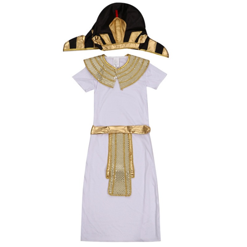 Fantasia Infantil de Faraó Egí - Ethnic Gown avaliação e preço