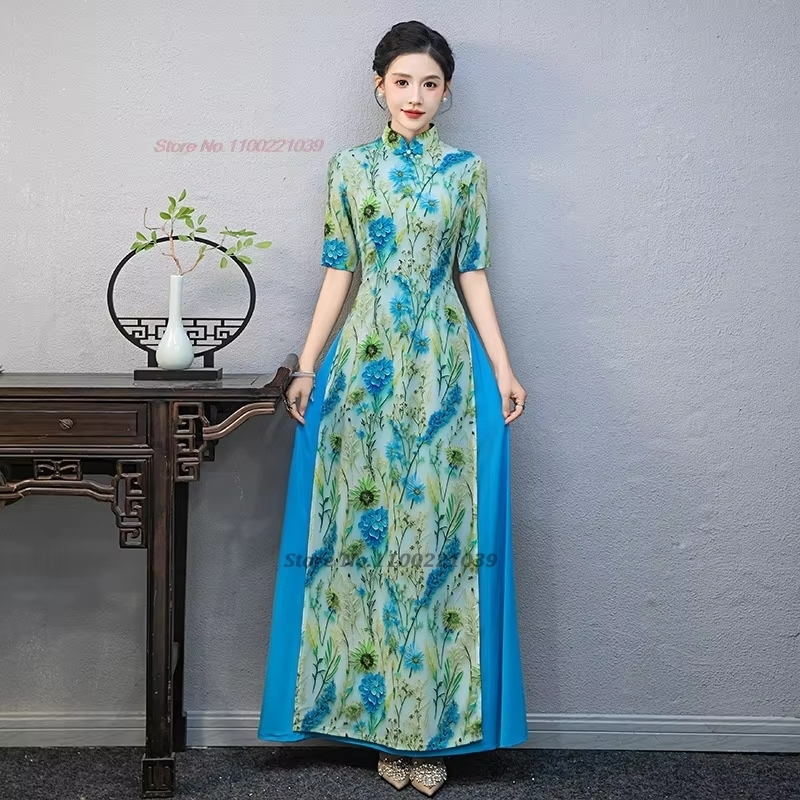 2026 vietnã aodai vestido naci - Ao Dai Vietnam Dress avaliação e preço