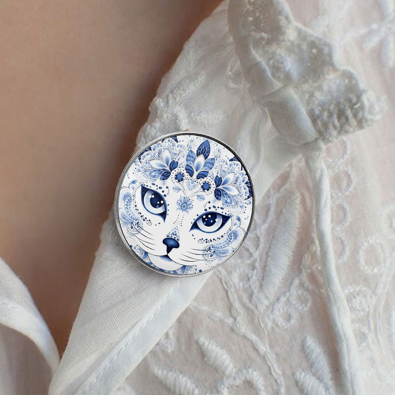 Broche com Estampa UV de Rosto - Ethnic Clothing & Online Fashion Store Khaadi Us avaliação e preço