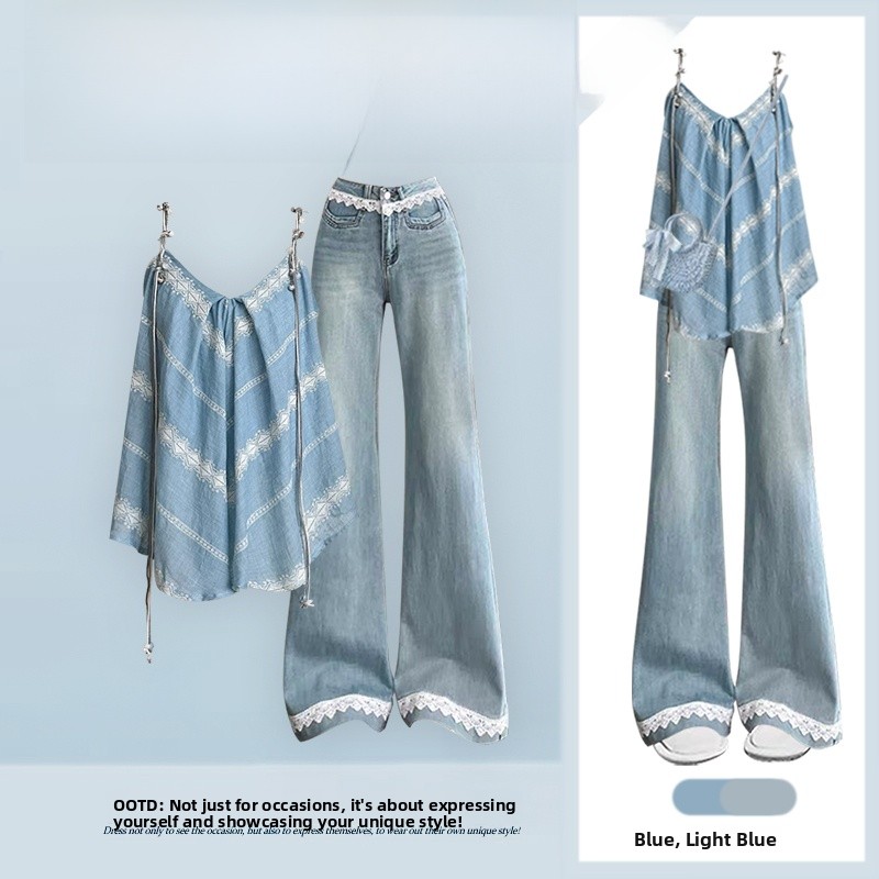 Conjunto de Verão Sexy Azul Es - Ethnic Fashion Designers avaliação e preço