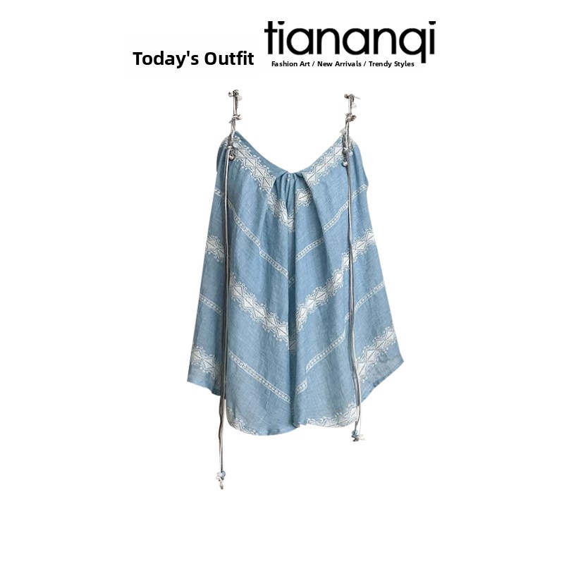 Conjunto de Verão Sexy Azul Es - Ethnic Fashion Designers avaliação e preço