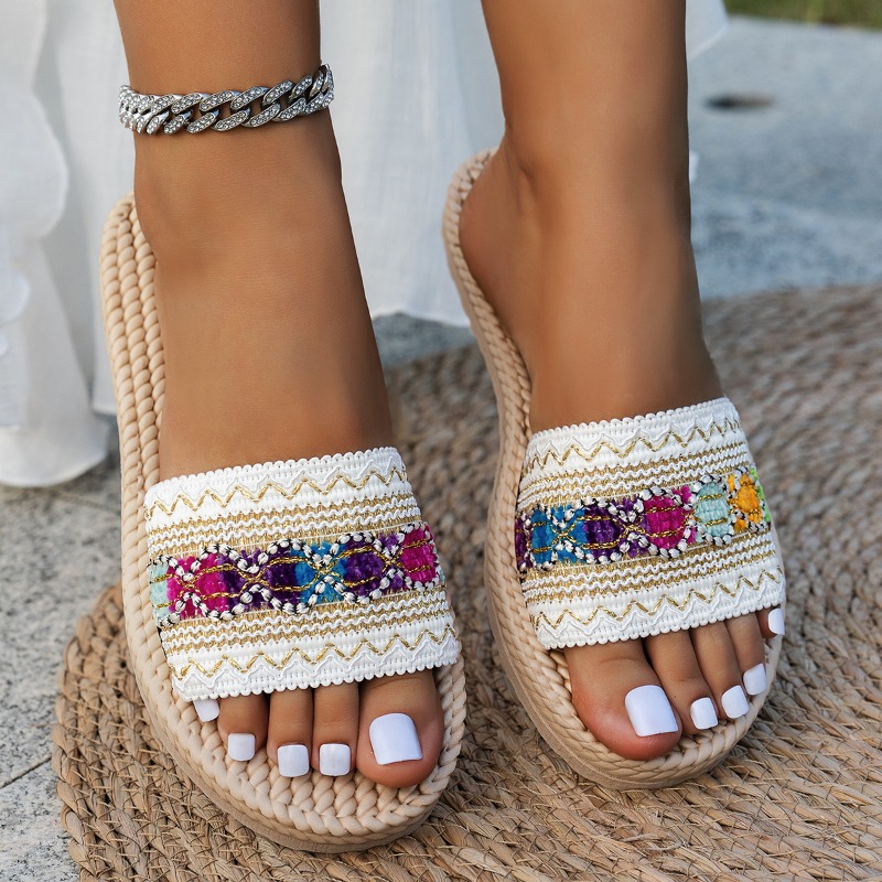 Chinelos Femininos para Exteri - Ethnic Fashion Designers avaliação e preço