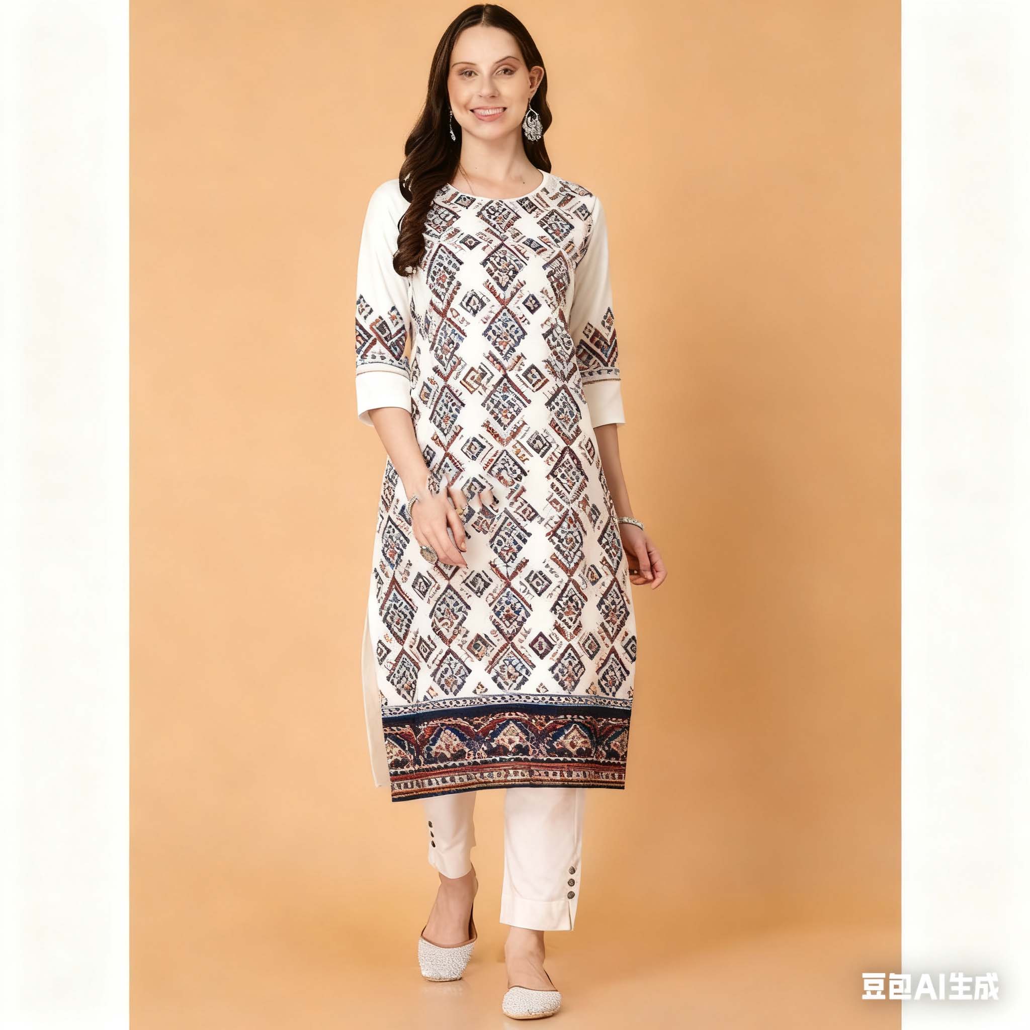 Estilo nacional kurt moda femi - Ethnic Fashion Kurtis avaliação e preço