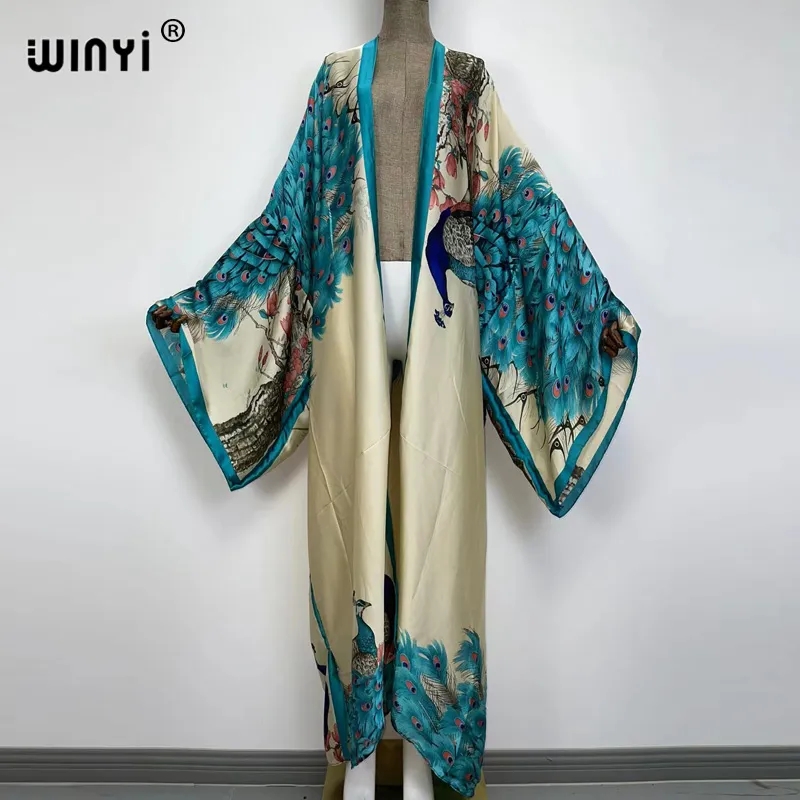 WINYI 2026 Novo Cardigã Femini - Ethnic Gown avaliação e preço