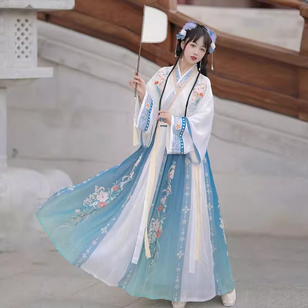 Hanfu vestido tradicional chin - Ethnic Fashion Show avaliação e preço