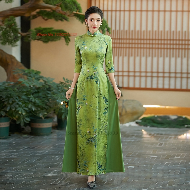 2026 aodai vietnã vestido melh - Ao Dai Vietnam Dress avaliação e preço